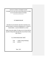 The Impacts of Listening Strategy Training on 10-Grade Students’ Listening Performance at Mỹ Đức C High School: A Quasi-Experimental Study