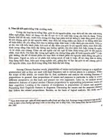 Nghiên cứu giới từ biểu thị nguyên nhân trong tiếng Hán hiện đại - Ứng dụng nghiên cứu trong giảng dạy tiếng Hán cho học sinh Việt Nam