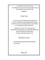 L’INFLUENCE DES CONGÉNÈRES ANGLAIS-FRANÇAIS DANS LES COMPÉTENCES DE COMPRÉHENSION ÉCRITE EN FRANÇAIS, LANGUE SECONDE POUR LES ANGLOPHONES À L’ACADÉMIE DES SCIENCE MILITAIRE "