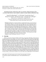 Tích hợp giáo dục bình đẳng giới vào chương trình sinh học lớp 11 làm thay đổi tích cực quan điểm cá nhân của học sinh tại tỉnh Trà Vinh
