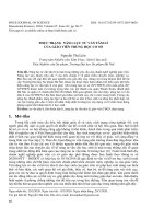 Thực trạng năng lực tư vấn tâm lí của giáo viên trung học cơ sở