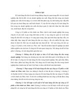 Khóa luận tốt nghiệp chuyên ngành kế toán trường đại học Thương Mại. Đề tài:“Kế toán hàng tồn kho tại công ty Cổ phần cơ khí chính xác Phúc Anh