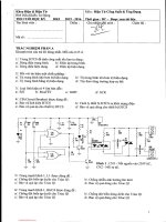 Đề thi cuối học kỳ 2 năm học 2015 - 2016 môn Điện tử công suất