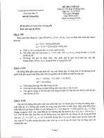 Đề thi cuối kỳ môn Ổn định hệ thống điện