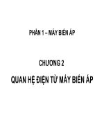 Bài giảng máy điện chương 2   ths  phạm khánh tùng 