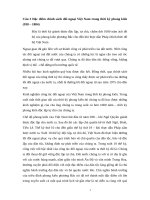 ĐẶC điểm CHÍNH SÁCH đối NGOẠI của VIỆT NAM TRONG THỜI kỳ PHONG KIẾN (938   1884)