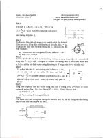 Đề thi học lại năm 2014 môn Trường điện từ