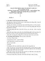 Giáo án chủ đề ngữ văn 8 (CV3280)