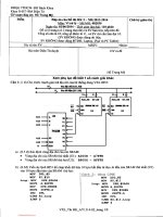 Đáp án đề thi học kỳ 2 năm học học 2013 - 2014 môn Vi xử lý