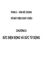 Bài giảng máy điện chương 6   ths  phạm khánh tùng 