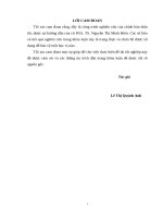 Chuyển dịch cơ cấu lao động xã Đông Tiến, huyện Đông Sơn, tỉnh Thanh Hóa