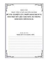 Điện toán đám mây OpenStack