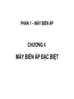Bài giảng máy điện chương 4   ths  phạm khánh tùng 