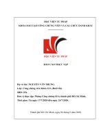 Báo cáo thực tập tốt nghiệp công chứng viên đơn vị thực tập phòng công chứng số 6, thành phố hồ chí minh 