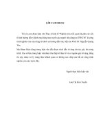 Nghiên cứu mối quan hệ  giữa các yếu tố ảnh hưởng đến ý định mua hàng trực tuyến của người tiêu dùng tại TP HCM 