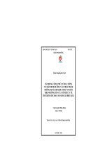 Xây dựng công thức tăng cường vi chất dinh dưỡng vào thực phẩm thông dụng cho học sinh 7 10 tuổi theo hướng dẫn của tổ chức y tế thế giới và đánh giá hiệu quả tt 