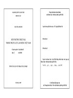 Bồi thường thiệt hại trong pháp luật lao động Việt Nam