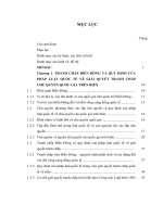 Chủ quyền của Việt Nam trên biển Đông - nhìn từ góc độ pháp lý, thực tiễn và lời giải cho bài toán: Giải quyết tranh chấp biển Đông" : Luận văn ThS. Luật: 60 38 60"