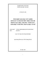 Tổ chức hoạt động ngoại khóa cho học sinh lớp 10 trung học phổ thông qua sử dụng tư liệu về di tích lịch sử ở thị xã Sơn Tây - Hà Nội : Luận văn ThS. Giáo dục học: 60 14 01 11