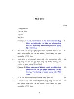 Đổi mới cơ chế kiểm tra tích hợp hiến, hợp pháp các văn bản quy phạm pháp luật của bộ trưởng, thủ trưởng cơ quan ngang bộ ở Việt Nam : Luận văn ThS. Luật học: 60 38 01