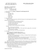 Đề cương bài giảng học phần An ninh mạng