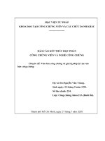 Tiểu luận công chứng viên và nghề công chứng văn bản công chứng và giá trị pháp lý của văn bản công chứng 