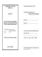 Quản lý nhà nước về hoạt động khoa học và công nghệ trong thời kỳ công nghiệp hóa, hiện đại hóa : Luận văn ThS. Luật: 60 38 01