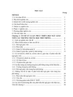 Biện pháp phát triển đội ngũ giáo viên các trường Trung học phổ thông huyện Tiền Hải, tỉnh Thái Bình đáp ứng yêu cầu đổi mới giáo dục phổ thông hiện nay : Luận văn ThS. Giáo dục học: 60 14 05