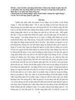 BÀI THU HOẠCH CUỐI KHÓA LỚP QLGD