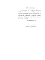 luận án tiến sĩ đảng bộ tỉnh hải dương lãnh đạo phát triển khu công nghiệp từ năm 2005 đến năm 2015 