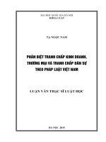 Phân biệt tranh chấp kinh doanh, thương mại và tranh chấp dân sự theo pháp luật Việt Nam