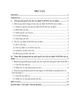 Bài tập nhóm Thủ tục giải quyết việc dân sự:Thủ tục xác định năng lực hành vi dân sự của cá nhân và thực tiễn áp dụng