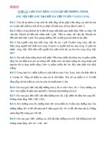 Bài tập Toán lớp 9: Giải toán bằng cách lập hệ phương trình,  góc nội tiếp, góc tạo bởi tia tiếp tuyến và dây cung