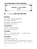 250 từ giúp bạn đi khắp Trung Hoa: Phần 2