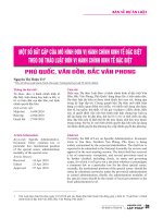 Một số bất cập của mô hình đơn vị hành chính kinh tế đặc biệt theo Dự thảo Luật Đơn vị hành chính kinh tế đặc biệt Phú Quốc, Vân Đồn, Bắc Vân Phong