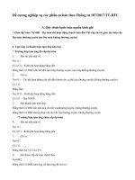 Đề cương nghiệp vụ các phần cơ bản theo Thông tư 107