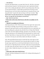 Học thuyết kinh tế của john maynard keynes và ứng dụng học thuyết kinh tế keynes vào thực tiễn việt nam hiện nay