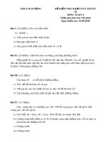 Đề kiểm tra khảo sát chất lượng môn Toán lớp 9 năm 2018 – Trường THCS Mai Động