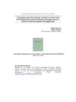 Examining university students’ attitudes towards using web-conferencing systems in distance learning courses: A study on scale development and application