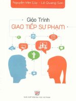 Giáo trình giao tiếp sư phạm  