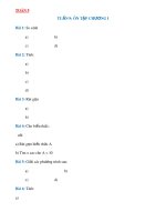 Bài tập Toán lớp 9 - Ôn tập chương 1: Căn bậc hai, căn bậc ba