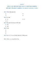 Bài tập Toán lớp 9: Liên hệ giữa phép nhân và phép khai phương