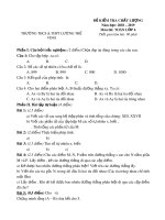Đề kiểm tra chất lượng môn Toán lớp 6 năm học 2018-2019 - Trường THCS & THPT Lương Thế Vinh