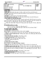 Giáo án Đại số 9 năm học 2020-2021 (Tuần 1)