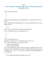 Bài tập Toán lớp 9: Phương trình bậc nhất hai ẩn - vị trí tương đối của hai đường tròn