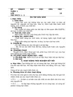 ôn tập đầu năm khối 10