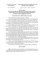 Quy định thực hiện theo cơ chế một cửa đối với thủ tục hành chính lĩnh vực trọng tài thương mại