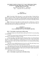 QUY ĐỊNH VỀ PHÂN CẤP QUẢN LÝ VÀ QUY TRÌNH HOẠT ĐỘNG Ở TRƯỜNG ĐẠI HỌC KHOA HỌC XÃ HỘI VÀ NHÂN VĂN,ĐẠI HỌC QUỐC GIA HÀ NỘI