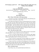 QUY ĐỊNH Chuẩn nghề nghiệp giáo viên phổ thông