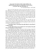 Chuyên đề: ỨNG DỤNG CÔNG NGHỆ THÔNG TIN TRONG ĐĂNG KÝ, QUẢN LÝ HỘ TỊCH VÀ XÂY DỰNG CƠ SỞ DỮ LIỆU HỘ TỊCH ĐIỆN TỬ